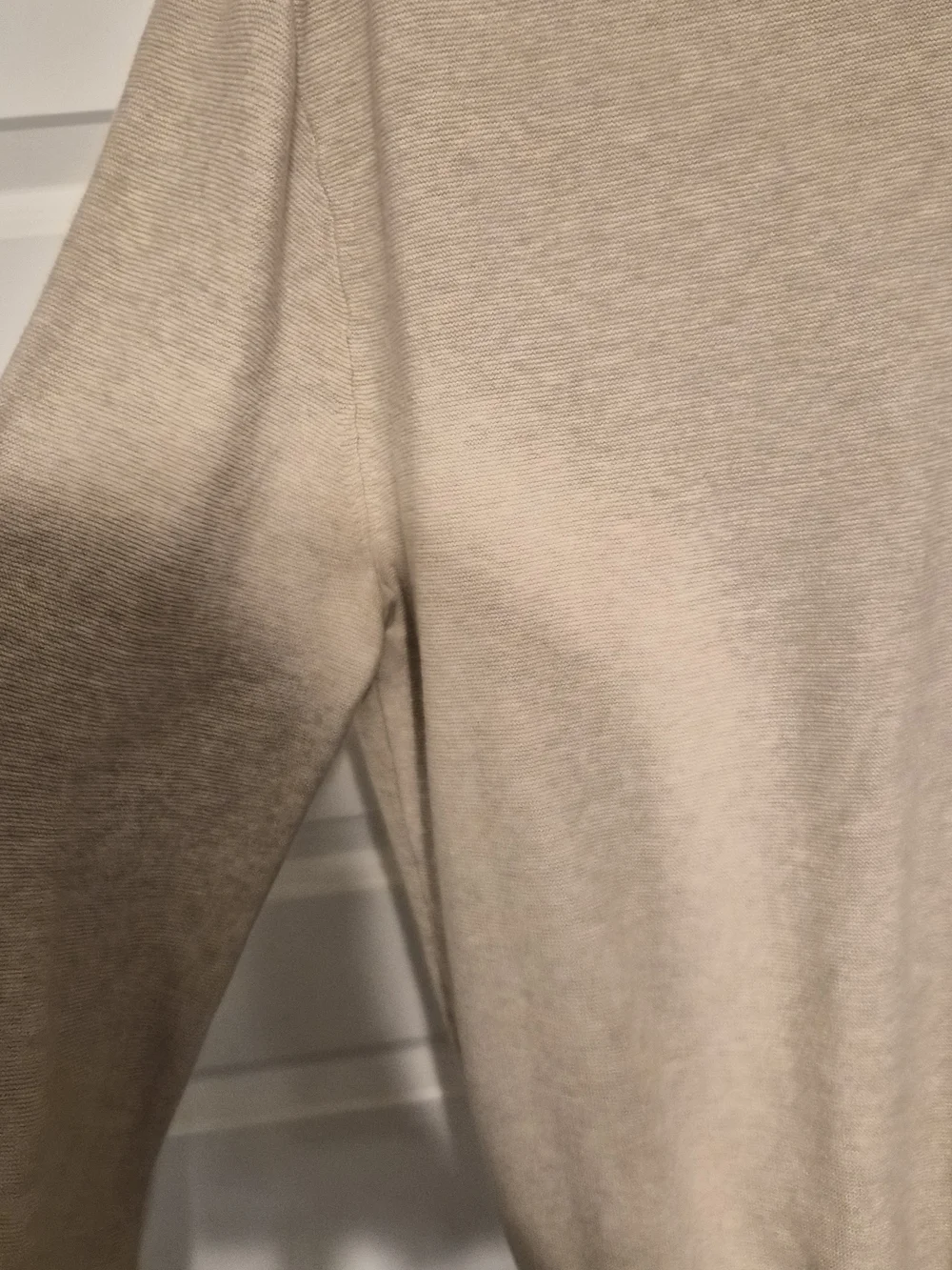 J.Crew Men's Beige 100% Cotton Crewneck Sweater Size XL H6060 HO18